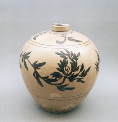 Buff glazed bottle, Sung Dynasty, 960-1279 by Chinese School